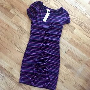 Pixley Darcy Weave jersey T-shirt dress